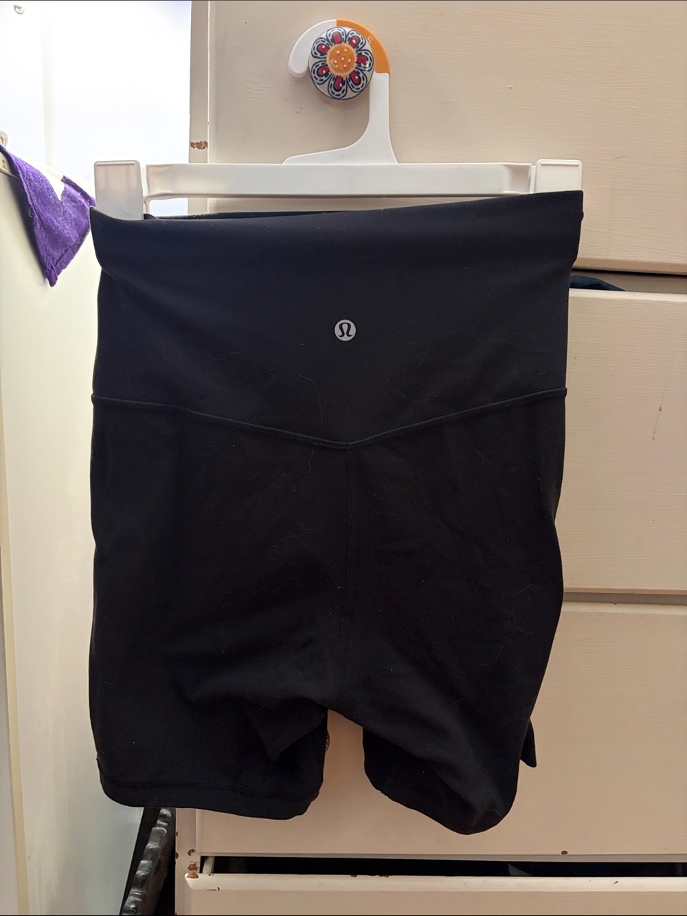 lululemon athletica Black High-Waist Bike Shorts